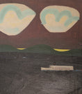 Load image into Gallery viewer, Mid Century Coastal Oil Painting from Sweden By G Folcker 1955