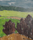 Load image into Gallery viewer, Vintage Mid Century Landscape Oil Painting By S Grandin Sweden