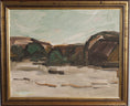 Load image into Gallery viewer, Mid Century Landscape Oil Painting From Sweden