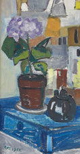 Load image into Gallery viewer, Vintage Swedish Art Still Life Oil Painting