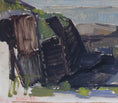 Load image into Gallery viewer, Vintage Mid Century Seascape By Sven Olof Rosén Sweden 1954