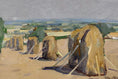 Load image into Gallery viewer, Vintage Landscape Oil Painting Haystack By A Abbe Sweden