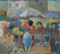 Load image into Gallery viewer, Vintage Mid Century Original Oil Painting By ES Persson 1949