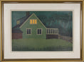 Load image into Gallery viewer, Mid Century Vintage Oil Painting From Sweden by G Larsson