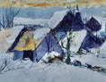 Load image into Gallery viewer, Vintage Mid Century Oil Painting From Sweden By Kai Christensen