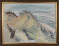 Load image into Gallery viewer, Vintage Mid Century Seascape Oil Painting By I Seboldt Sweden 1964