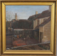 Load image into Gallery viewer, Cityscape Oil Painting by A Larsen from Sweden