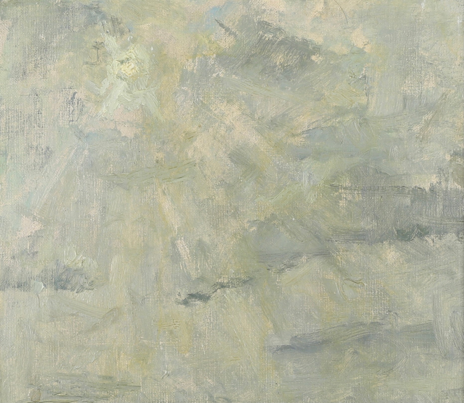 Framed Mid Century Oil Painting by Jervall From Sweden