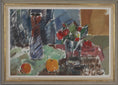 Load image into Gallery viewer, Vintage Art room Sweden Still Life Oil Painting From Sweden by T Pettersen