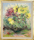 Load image into Gallery viewer, Mid Century Floral Oil Painting by Per Henje Sweden