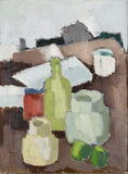 Load image into Gallery viewer, Mid Century Original Still Life Oil Painting by W Nilsson From Sweden