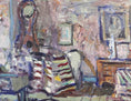 Load image into Gallery viewer, Mid Century Interior Oil Painting By R Persson From Sweden
