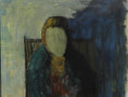 Load image into Gallery viewer, Mid Century Original Portrait Oil Painting From Sweden by K Christensen
