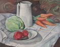 Load image into Gallery viewer, Original Antique Still Life Oil Painting from Sweden