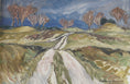 Load image into Gallery viewer, Mid Century Original Landscape Oil Painting By Sweden