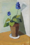 Load image into Gallery viewer, Mid Century Original Still Life Oil Painting From Sweden 1957