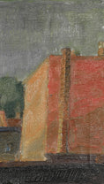 Load image into Gallery viewer, Mid Century Original Cityscape Oil Painting From Sweden