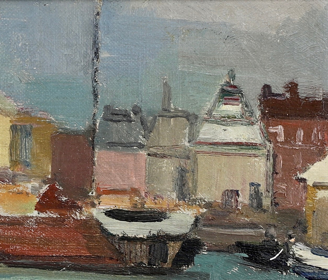 Vintage Art Room Vintage Oil Painting By G Berglund 1952