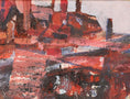 Load image into Gallery viewer, Mid Century Abstract Oil Painting by Hans Fritzdorf Sweden