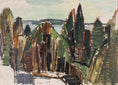Load image into Gallery viewer, Vintage Mid Century Landscape By Sven Olof Rosén Sweden 1969