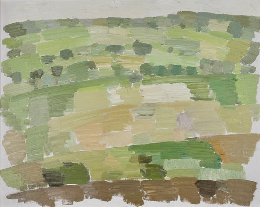 Vintage Original Landscape Oil Painting By S Markhed Sweden