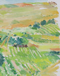 Load image into Gallery viewer, Striking Mid Century Landscape Oil Painting By Stellan 1960