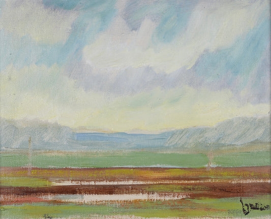 Framed Vintage Oil Painting From Sweden Vintage Art Room