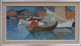 Load image into Gallery viewer, Original Oil Painting Vintage Mid Century By John Bören Sweden