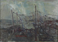 Load image into Gallery viewer, Mid Century Oil Painting from Sweden By A W Larsson