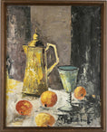 Load image into Gallery viewer, Striking Mid Century Still Life Oil Painting From Sweden