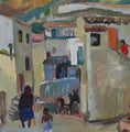 Load image into Gallery viewer, Mid Century Landscape Oil Painting By Paul Petersen From Sweden