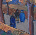 Load image into Gallery viewer, Vintage Mid Century Oil Painting From Sweden By Å Nilsson