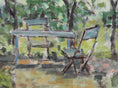 Load image into Gallery viewer, Vintage Art Room Original Mid Century Oil Painting From Sweden