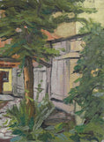 Load image into Gallery viewer, Mid Century Original Farmhouse Oil Painting From Sweden