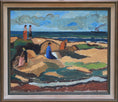 Load image into Gallery viewer, Vintage Mid Century Oil Painting from Sweden Signed Bertil Johansson