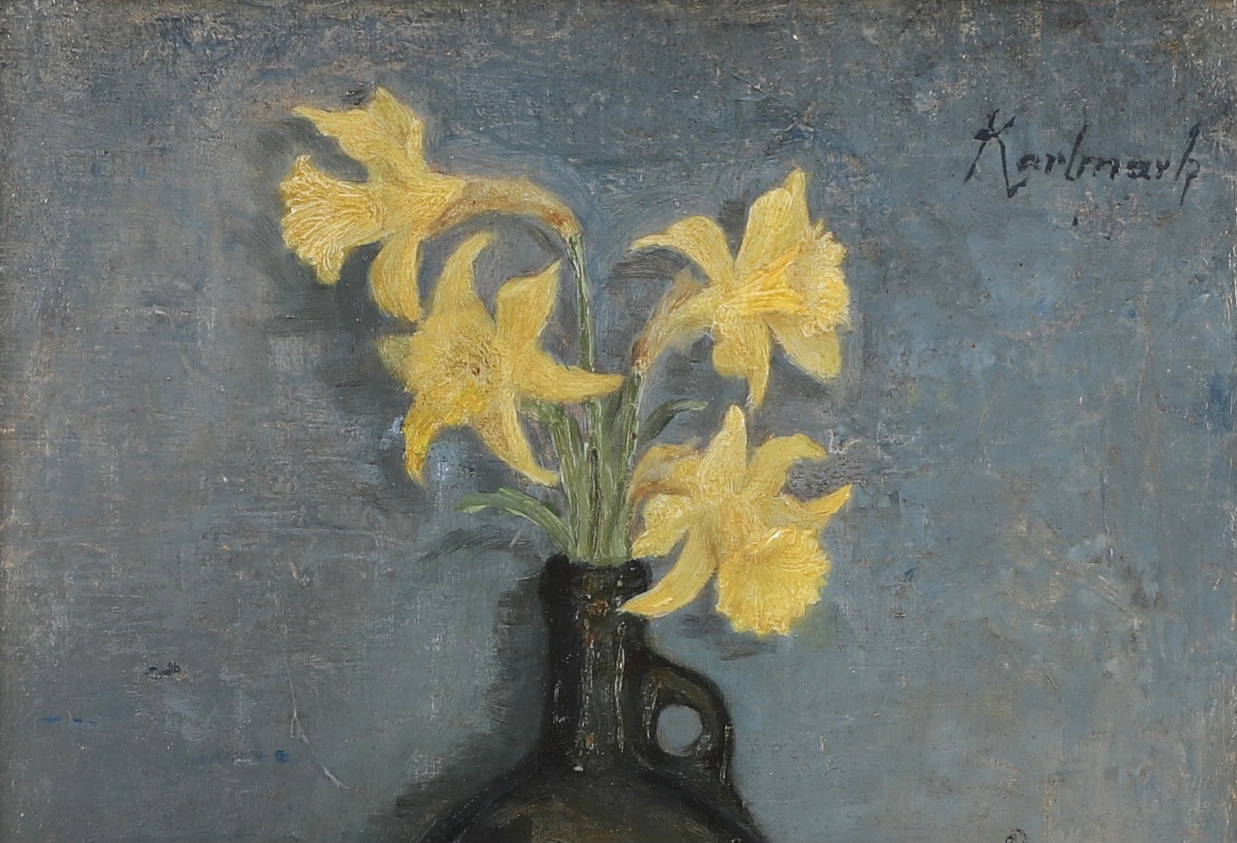 Mid Century Original Still Life By G Karlmark Sweden