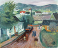 Load image into Gallery viewer, Original Oil Painting Vintage Mid Century By P Reutersvärd Sweden
