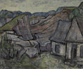 Load image into Gallery viewer, Mid Century Farmhouse Oil Painting From Sweden