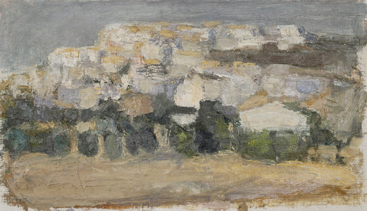 Mid Century Landscape Oil Painting From Sweden