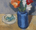Load image into Gallery viewer, Mid Century Original Still Life Oil Painting From Sweden 1952