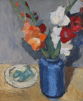 Load image into Gallery viewer, Mid Century Original Still Life Oil Painting From Sweden 1952
