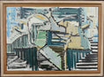Load image into Gallery viewer, Mid Century Abstract Oil Painting From Sweden by W Källström