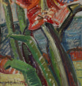 Load image into Gallery viewer, Vintage Mid Century Still Life Oil Painting Maja Bååth Sweden