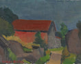 Load image into Gallery viewer, Mid Century Farmhouse Oil Painting From Sweden