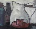 Load image into Gallery viewer, Mid Century Original Oil Painting From Sweden by K Christensen