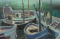 Load image into Gallery viewer, Large Mid Century Oil Painting From Sweden By Einar Nettlebladt 1949