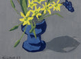 Load image into Gallery viewer, Vintage Swedish Art Still Life Oil Painting by Granhall 1953