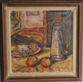 Load image into Gallery viewer, Vintage Mid Century Oil Painting Signed S Valberg from Sweden