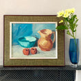 Load image into Gallery viewer, Vintage Mid Century Oil Painting by V Rasmussen from Sweden