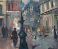 Load image into Gallery viewer, Mid Century Original Parisian Cityscape Oil Painting From Sweden